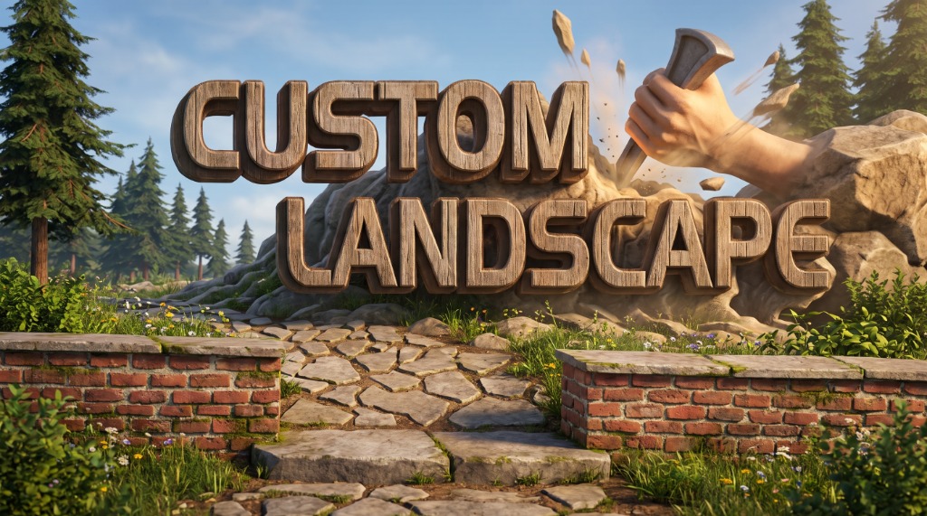 Custom Landscape Logo